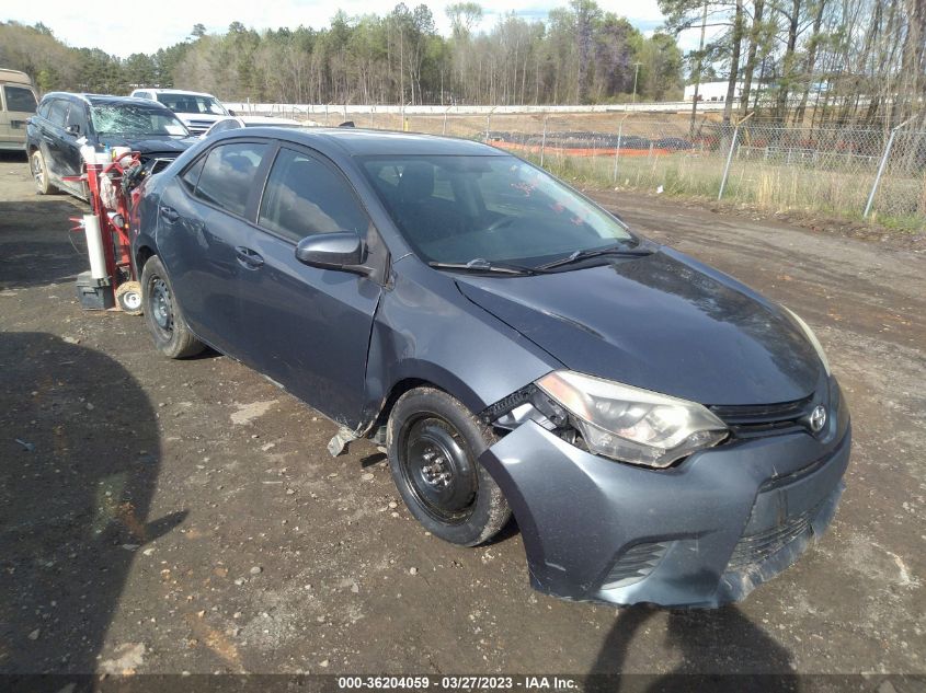 2014 TOYOTA COROLLA L/LE/S/S PLUS/LE PLUS - 2T1BURHE5EC141175