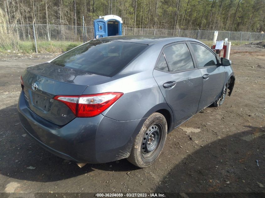 2014 TOYOTA COROLLA L/LE/S/S PLUS/LE PLUS - 2T1BURHE5EC141175