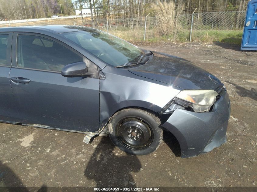 2014 TOYOTA COROLLA L/LE/S/S PLUS/LE PLUS - 2T1BURHE5EC141175