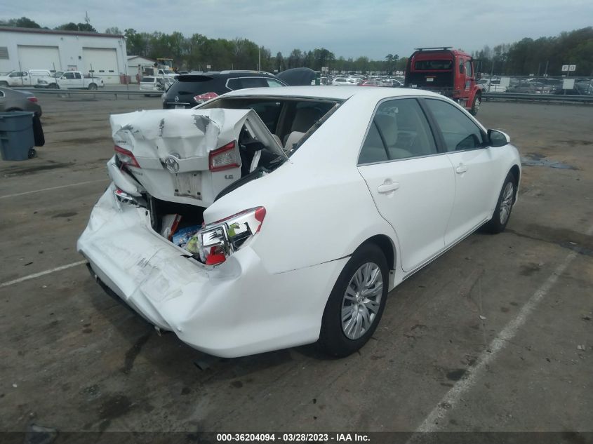 2013 TOYOTA CAMRY LE - 4T1BF1FK0DU682734