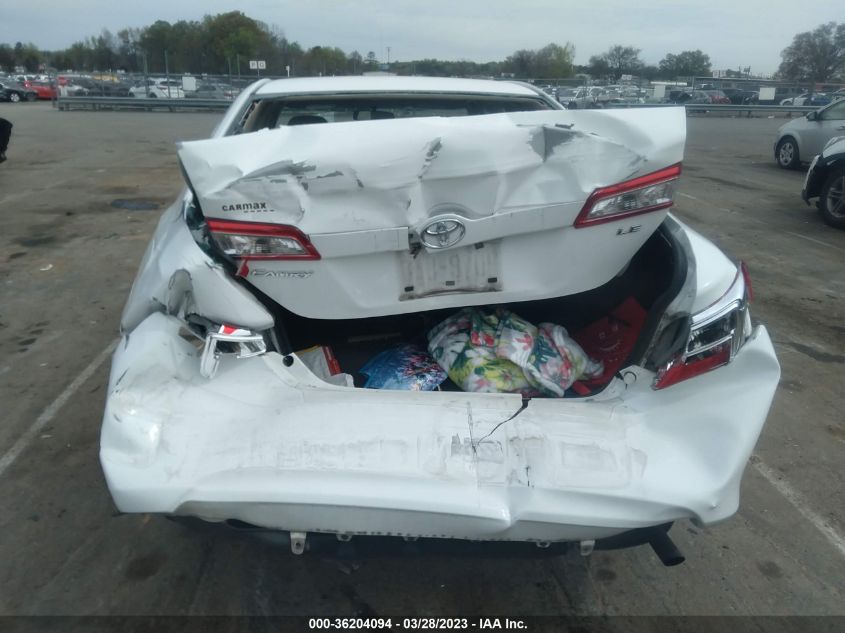 2013 TOYOTA CAMRY LE - 4T1BF1FK0DU682734