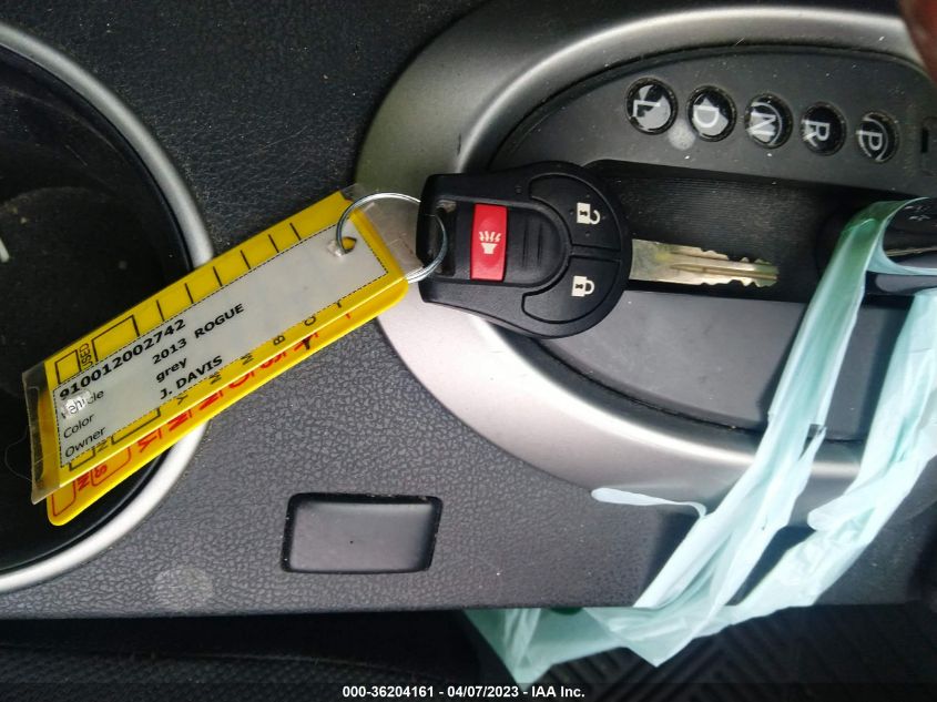 2013 NISSAN ROGUE S - JN8AS5MT2DW535628