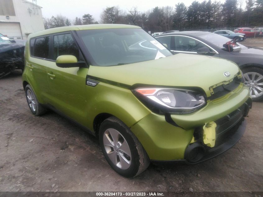 2015 KIA SOUL BASE - KNDJN2A28F7766978