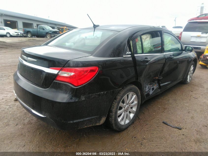 VIN 1C3CCBBB6DN667098 2013 CHRYSLER 200 no.4