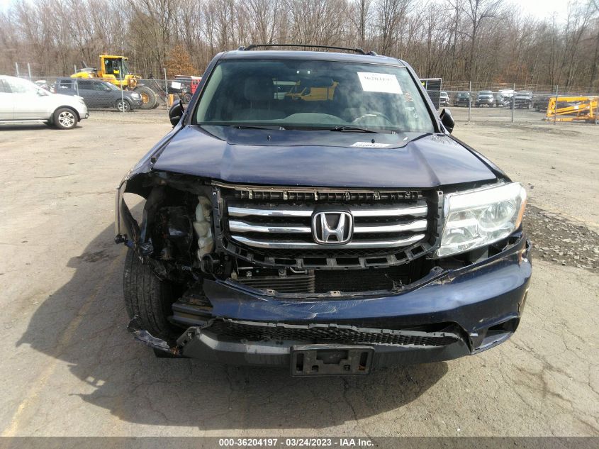 2015 HONDA PILOT LX - 5FNYF4H23FB040114