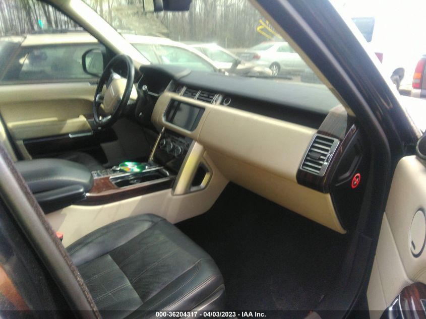 2014 LAND ROVER RANGE ROVER SUPERCHARGED SALGS3TF5EA170326