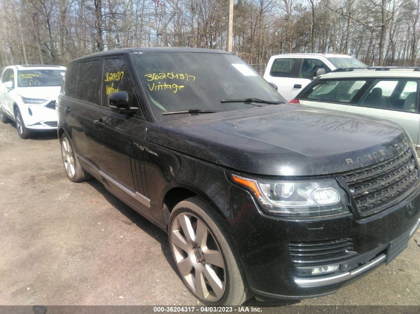 2014 LAND ROVER RANGE ROVER SUPERCHARGED SALGS3TF5EA170326