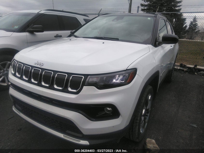 VIN 3C4NJDCB2NT132419 2022 JEEP COMPASS LIMITED