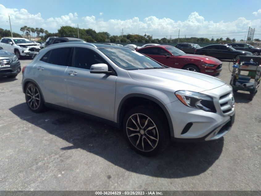 2016 MERCEDES-BENZ GLA GLA 250 - WDCTG4EB2GJ269514