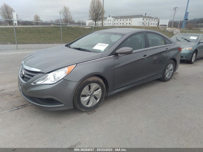 2014 HYUNDAI SONATA GLS - 5NPEB4AC0EH823151