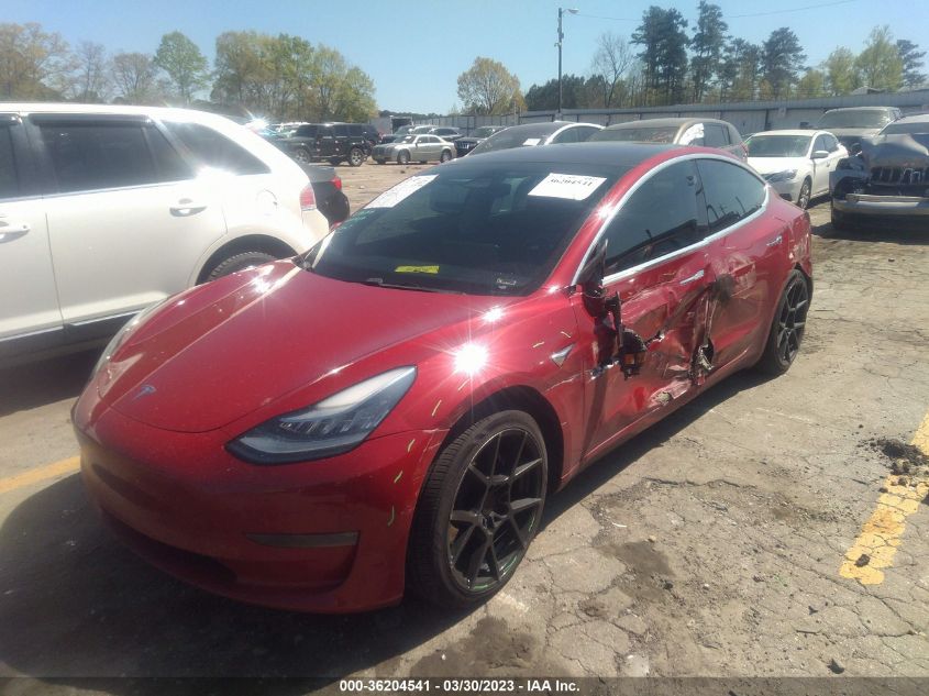 2018 TESLA MODEL 3 LONG RANGE - 5YJ3E1EB4JF091582
