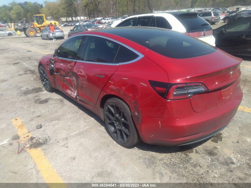 2018 TESLA MODEL 3 LONG RANGE - 5YJ3E1EB4JF091582