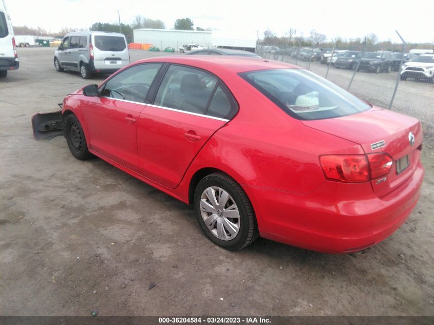 2013 VOLKSWAGEN JETTA SEDAN SE - 3VWDP7AJXDM402671