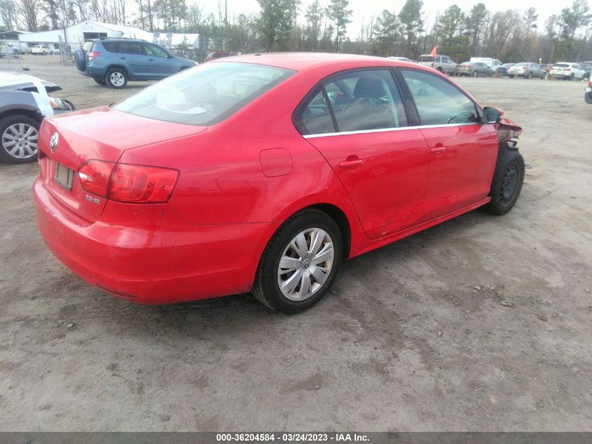 2013 VOLKSWAGEN JETTA SEDAN SE - 3VWDP7AJXDM402671