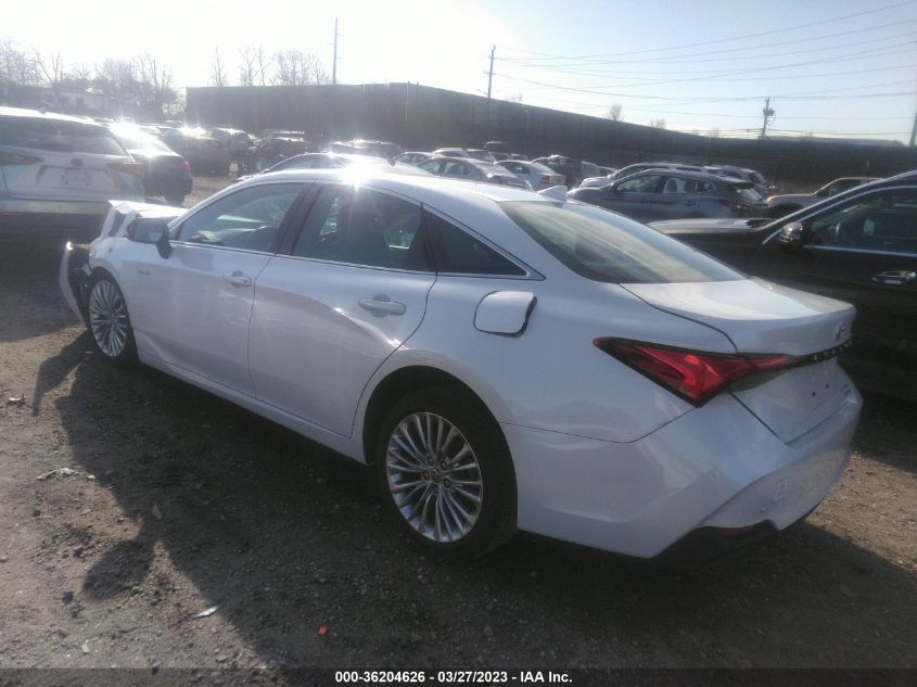 2021 TOYOTA AVALON HYBRID LIMITED - 4T1DA1AB9MU005700