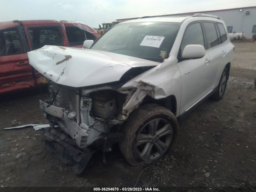 2013 TOYOTA HIGHLANDER LIMITED - 5TDYK3EH8DS099067