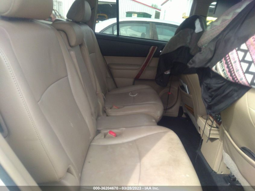 2013 TOYOTA HIGHLANDER LIMITED - 5TDYK3EH8DS099067