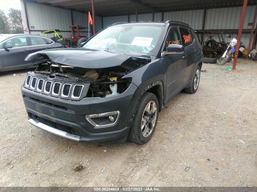 VIN 3C4NJCCB2JT405914 2018 JEEP COMPASS LIMITED