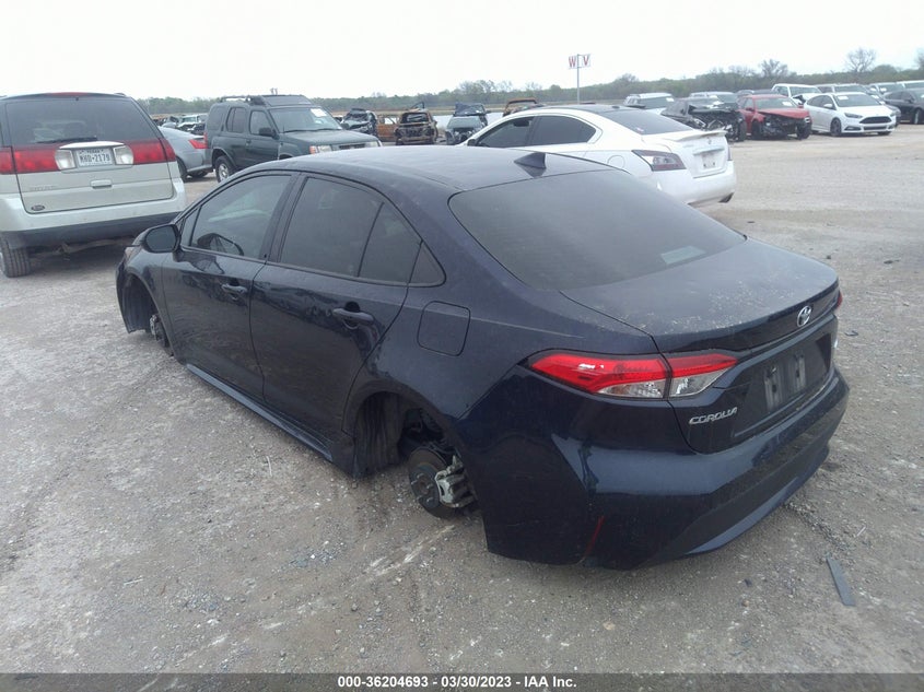 VIN 5YFEPRAE4LP141406 2020 TOYOTA COROLLA LE