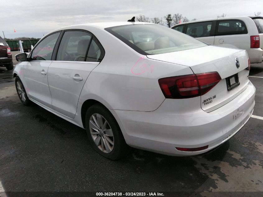 2016 VOLKSWAGEN JETTA SEDAN 1.4T SE W/CONNECTIVITY - 3VWD67AJ1GM231199