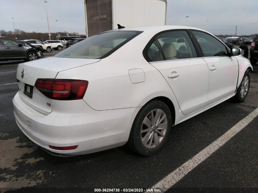 2016 VOLKSWAGEN JETTA SEDAN 1.4T SE W/CONNECTIVITY - 3VWD67AJ1GM231199