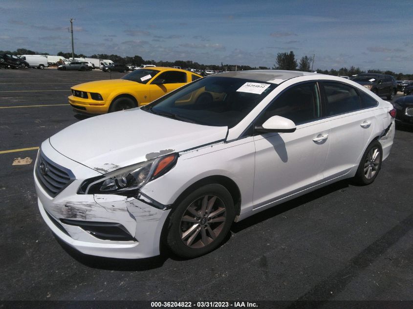 2017 HYUNDAI SONATA SE - 5NPE24AF9HH593625