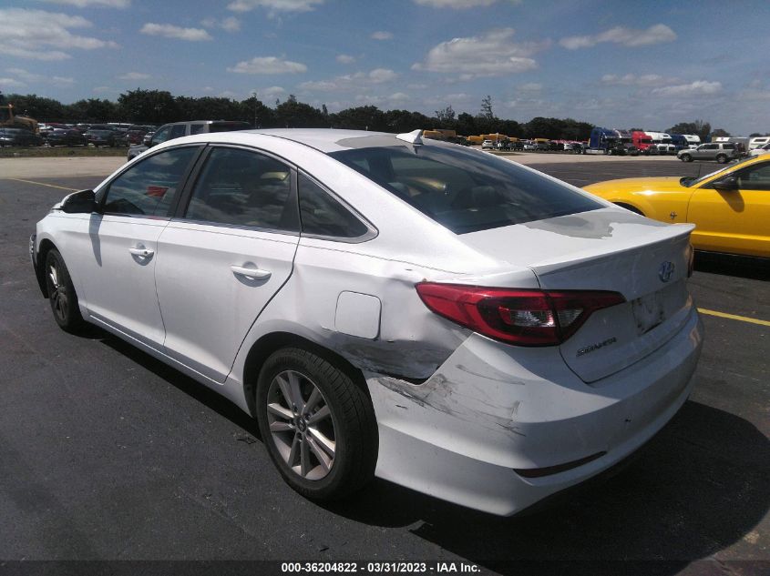 2017 HYUNDAI SONATA SE - 5NPE24AF9HH593625