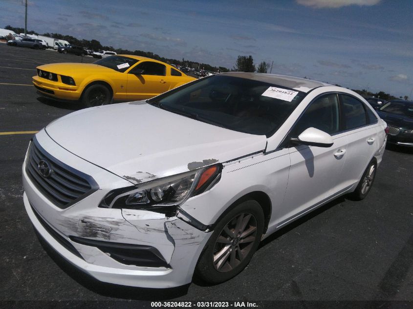 2017 HYUNDAI SONATA SE - 5NPE24AF9HH593625