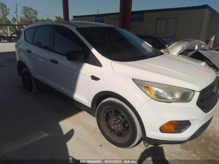 2017 FORD ESCAPE S - 1FMCU0F72HUA36407