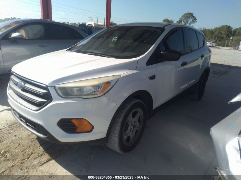 2017 FORD ESCAPE S - 1FMCU0F72HUA36407