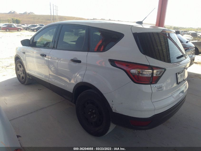 2017 FORD ESCAPE S - 1FMCU0F72HUA36407