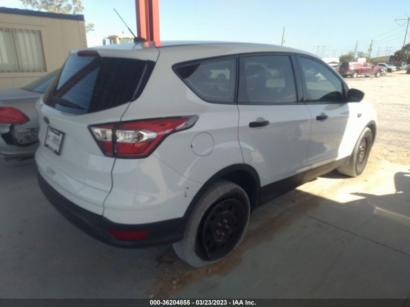 2017 FORD ESCAPE S - 1FMCU0F72HUA36407