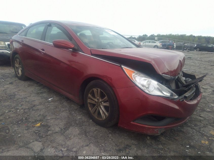 2014 HYUNDAI SONATA GLS - 5NPEB4AC0EH942365