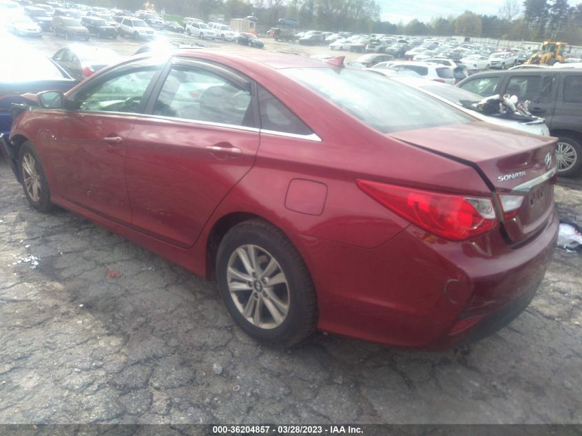2014 HYUNDAI SONATA GLS - 5NPEB4AC0EH942365