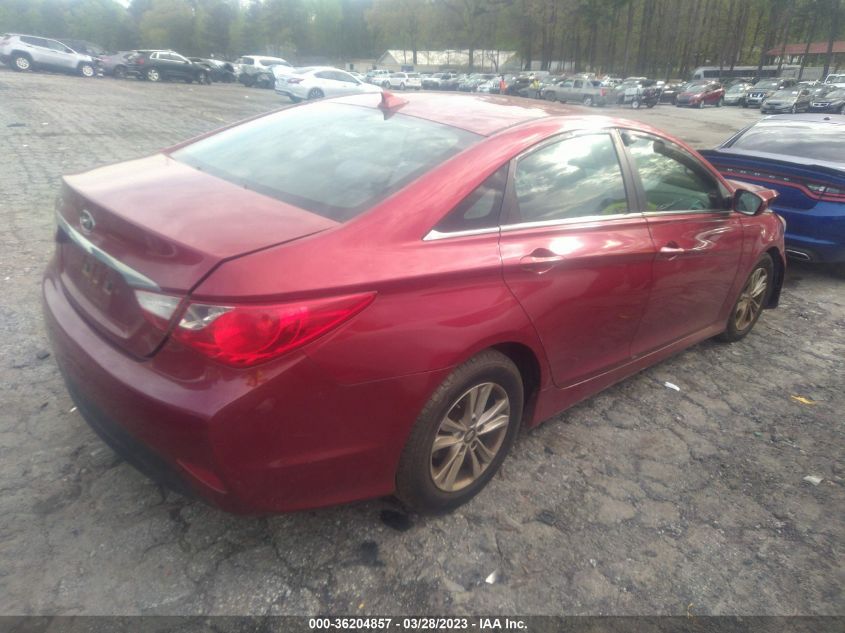 2014 HYUNDAI SONATA GLS - 5NPEB4AC0EH942365