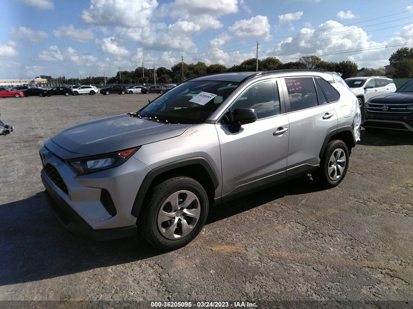 VIN 2T3H1RFVXMC117935 2021 TOYOTA RAV4 LE