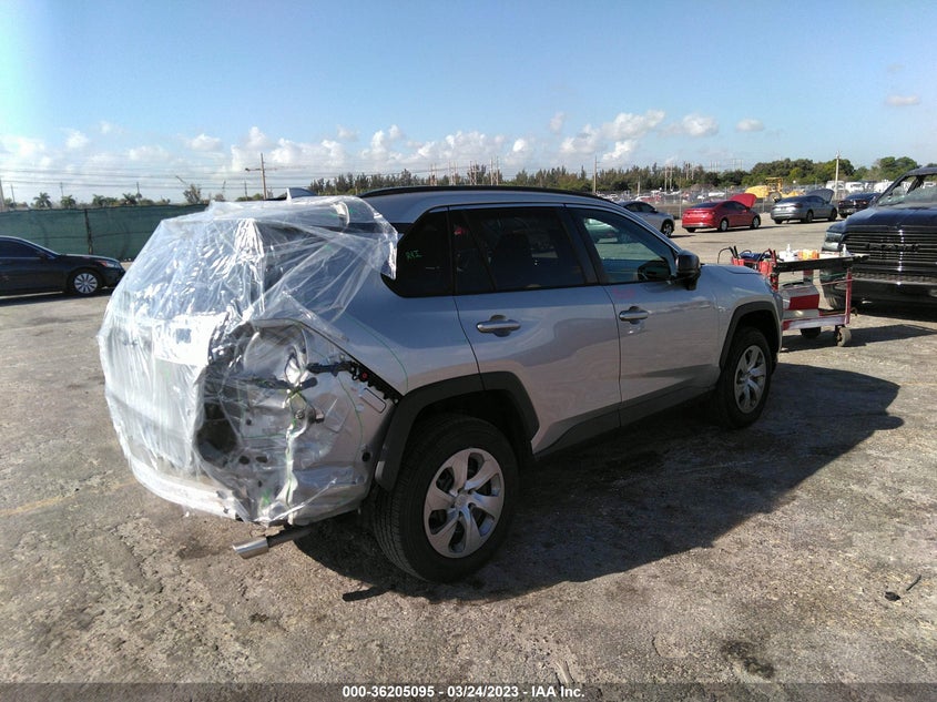 VIN 2T3H1RFVXMC117935 2021 TOYOTA RAV4 LE