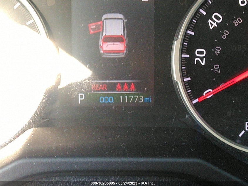 VIN 2T3H1RFVXMC117935 2021 TOYOTA RAV4 LE