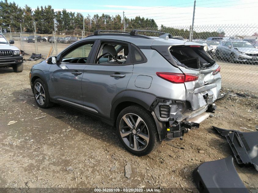 2020 HYUNDAI KONA LIMITED - KM8K3CA5XLU524843