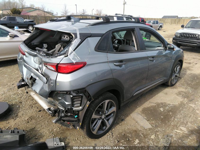 2020 HYUNDAI KONA LIMITED - KM8K3CA5XLU524843