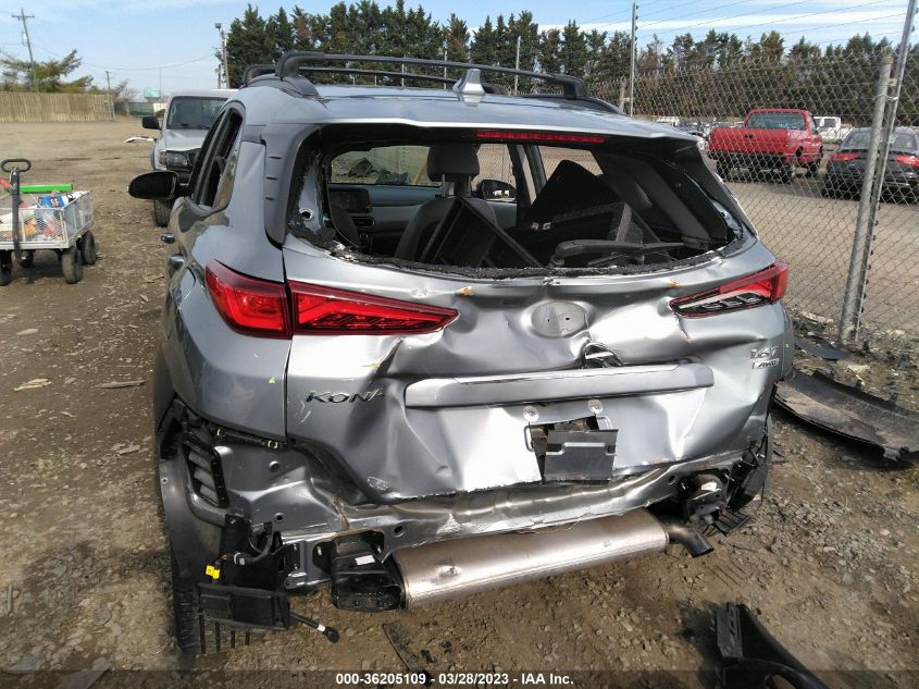 2020 HYUNDAI KONA LIMITED - KM8K3CA5XLU524843