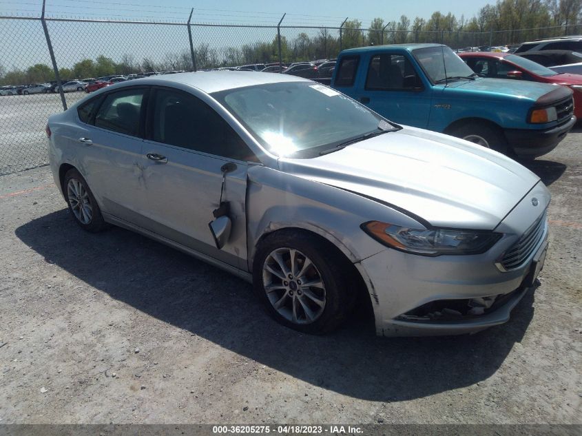 2017 FORD FUSION SE - 3FA6P0HD0HR169692