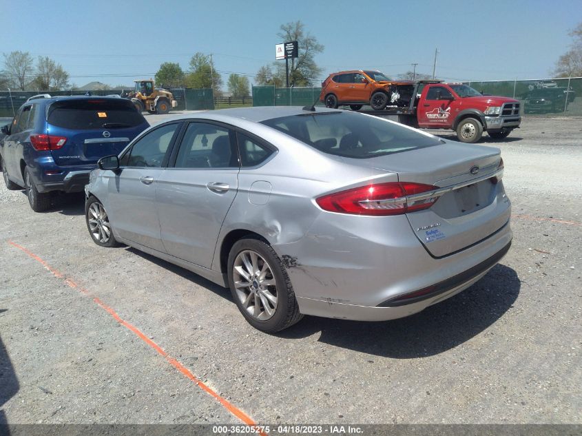 2017 FORD FUSION SE - 3FA6P0HD0HR169692