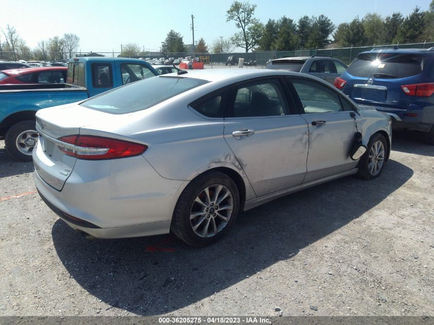 2017 FORD FUSION SE - 3FA6P0HD0HR169692