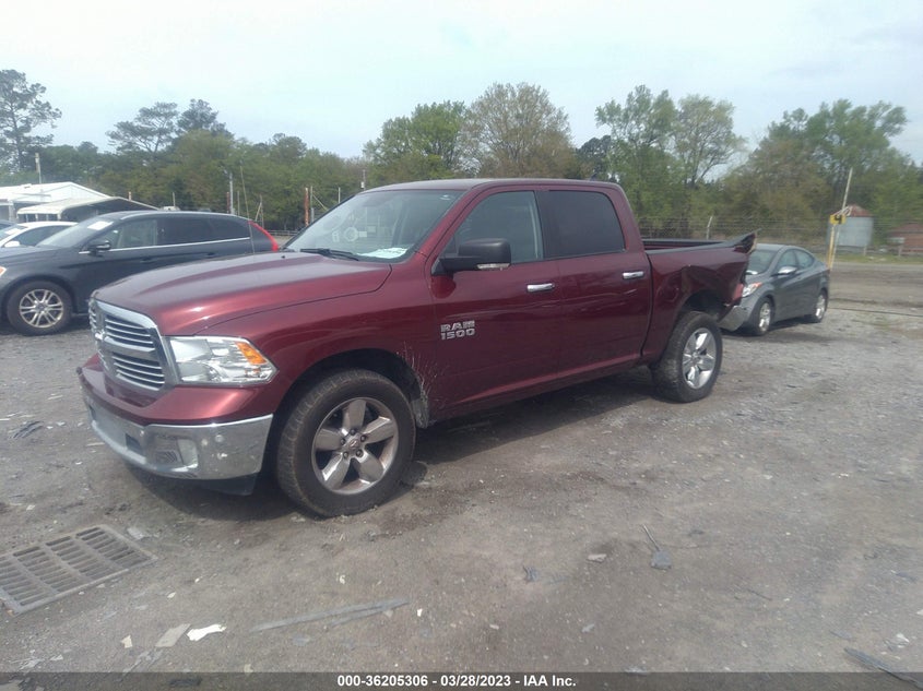 VIN 1C6RR7LG0JS121431 2018 RAM 1500 BIG HORN