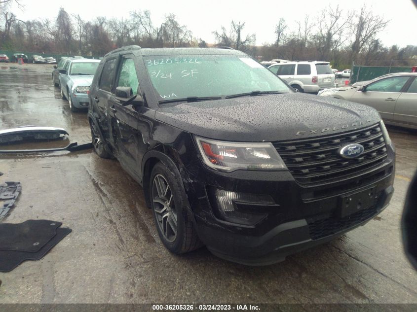 2016 FORD EXPLORER SPORT - 1FM5K8GT0GGA55480