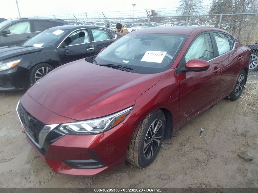 2021 NISSAN SENTRA SV - 3N1AB8CV5MY321633