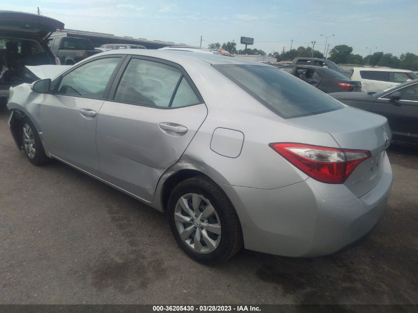 2014 TOYOTA COROLLA L/LE/S/S PLUS/LE PLUS - 5YFBURHE5EP050391