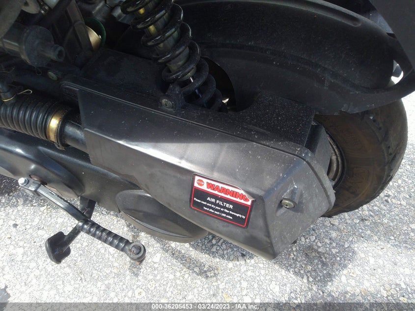 VIN LL0TCAPHXNYS04485 2022 YNGF 49CC SCOOTER
