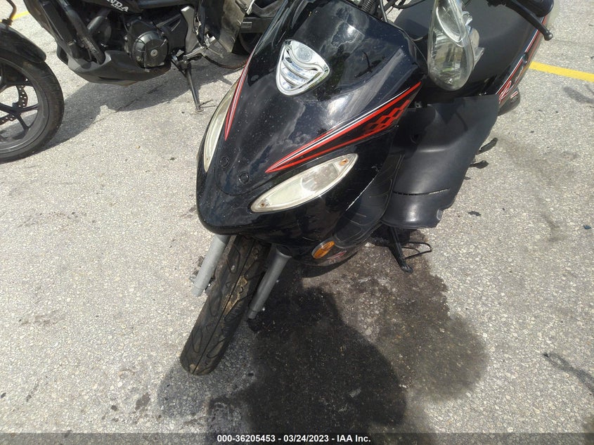 VIN LL0TCAPHXNYS04485 2022 YNGF 49CC SCOOTER
